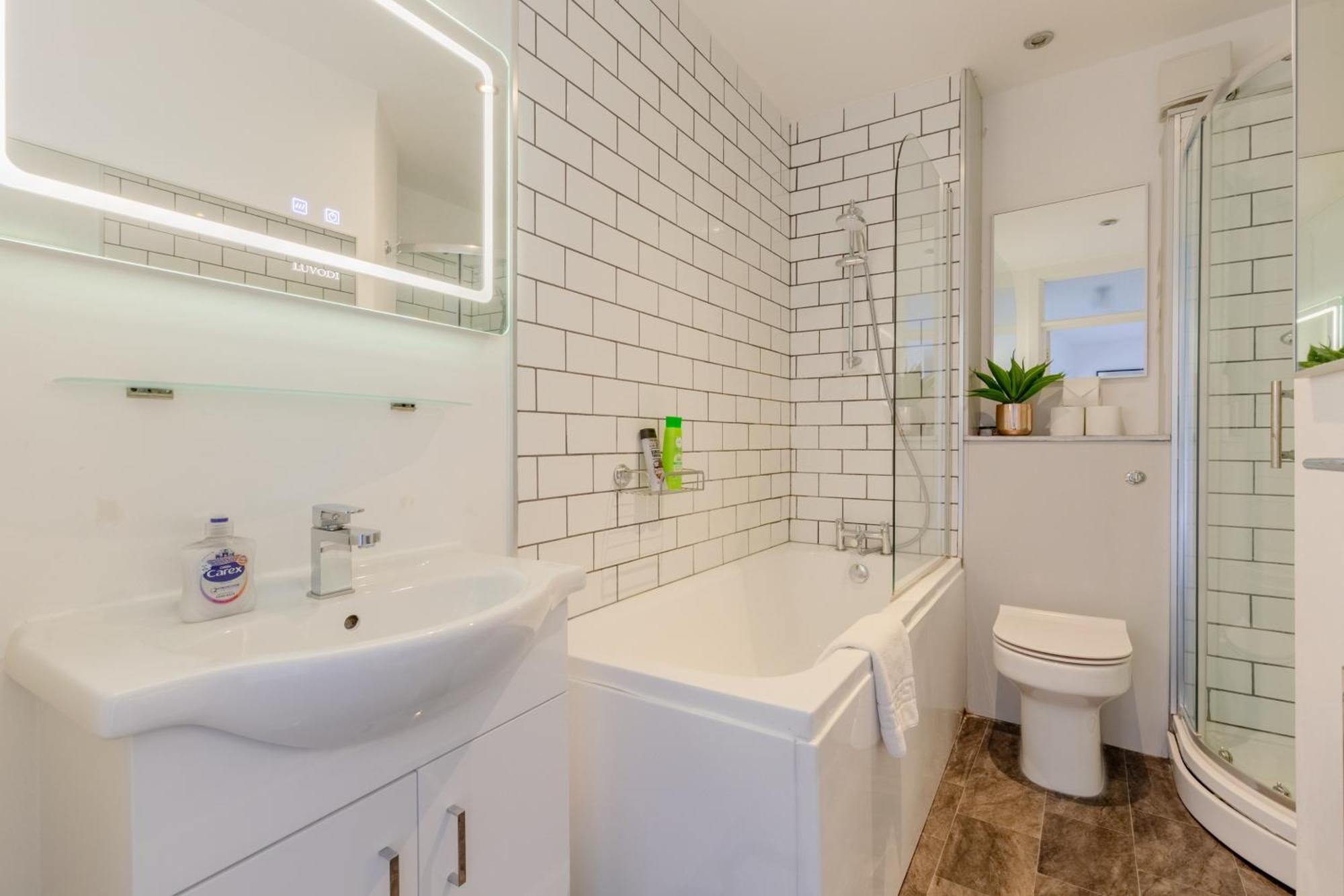 Bright 2 Bedroom Flat In Lambeth With Balcony Londyn Zewnętrze zdjęcie
