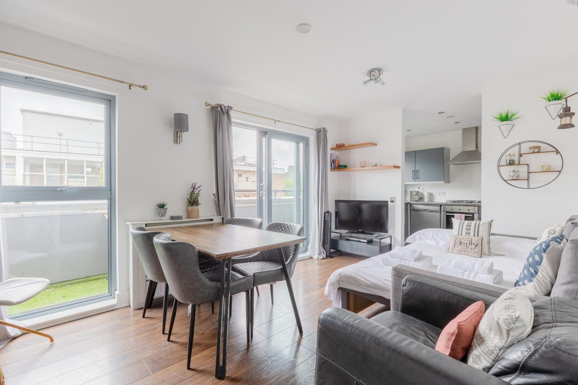 Bright 2 Bedroom Flat In Lambeth With Balcony Londyn Zewnętrze zdjęcie